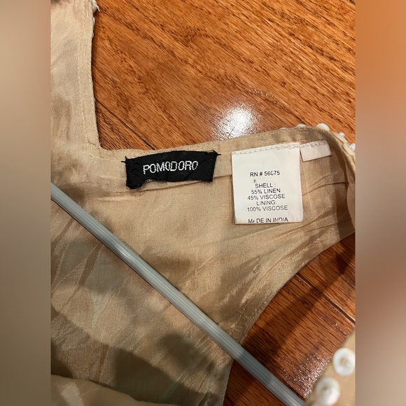 Pomodoro vintage embroidered and beaded dress - Picture 8 of 11